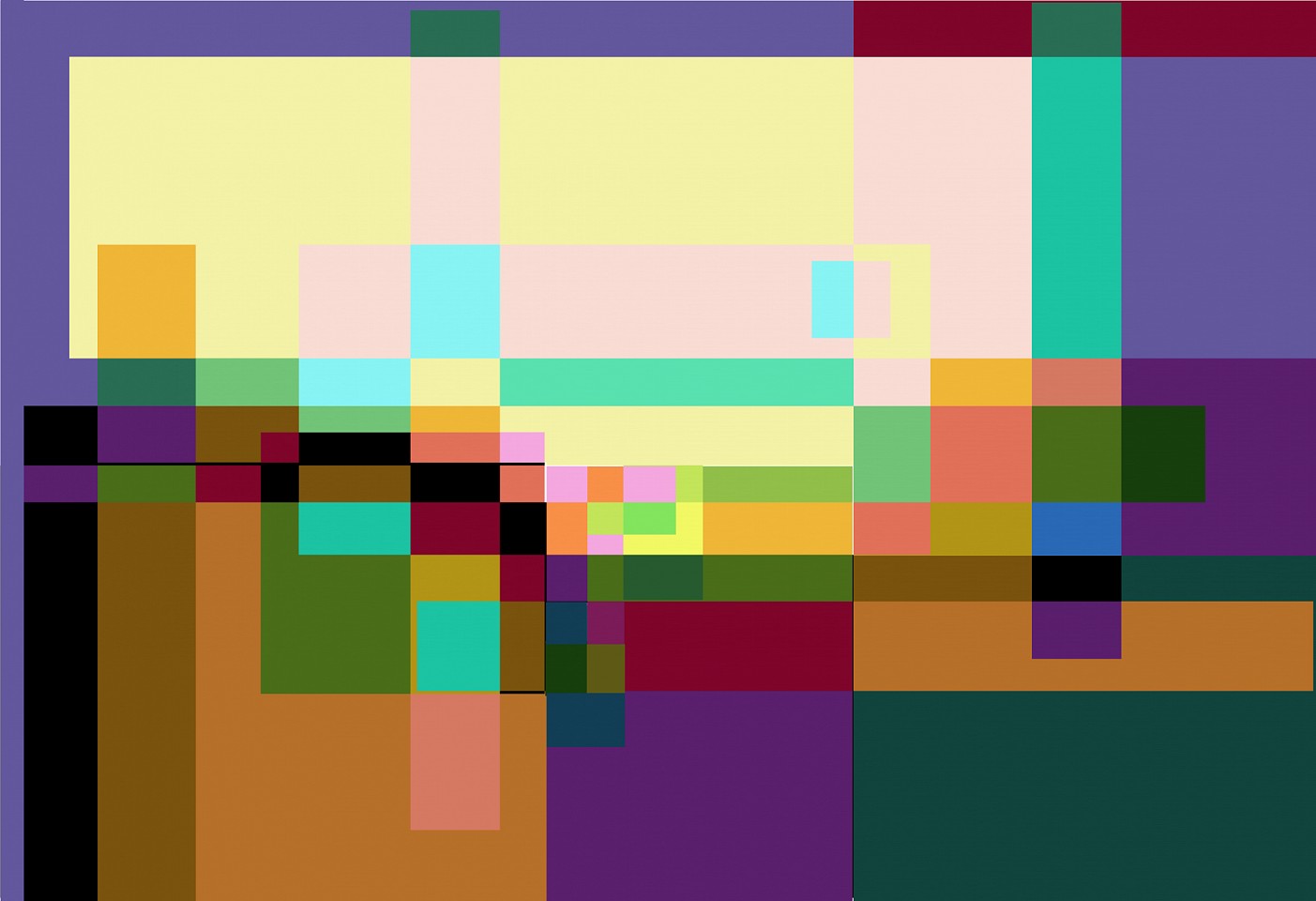 Dane Albert, Color Blocks #16, 2023
Acrylic on canvas (Concept), 48 x 60 in. (121.9 x 152.4 cm)
Series of colored blocks in multiple configurations
DA.cb-2023-016