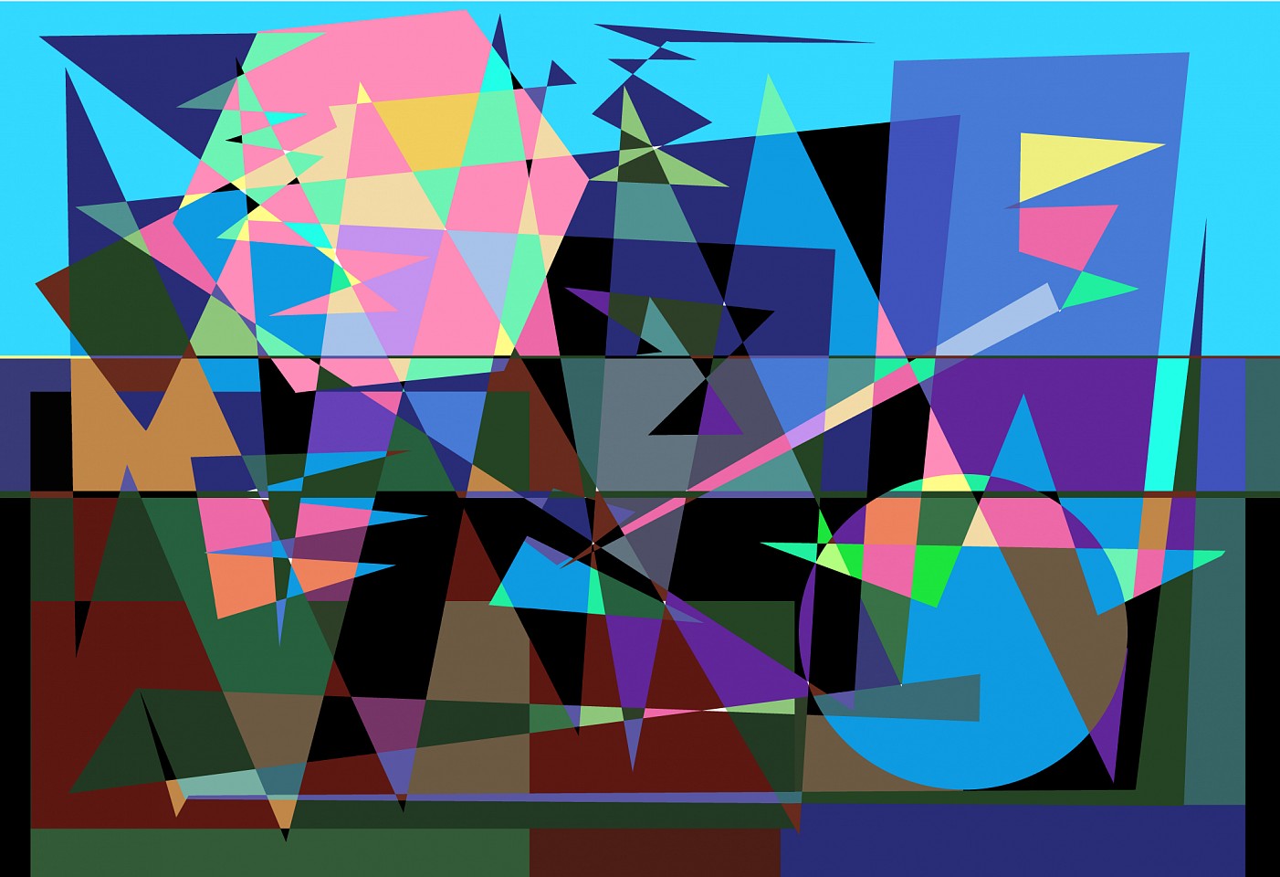 Dane Albert, Shapes #1, 2023
Acrylic on canvas (Concept), 48 x 72 in. (121.9 x 182.9 cm)
Series of colored lines and shapes in multiple configurations
DA.2023.shapes-001