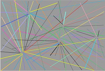 Dane Albert - C O L O R  S H A P E S: Color Sticks #1, 2023