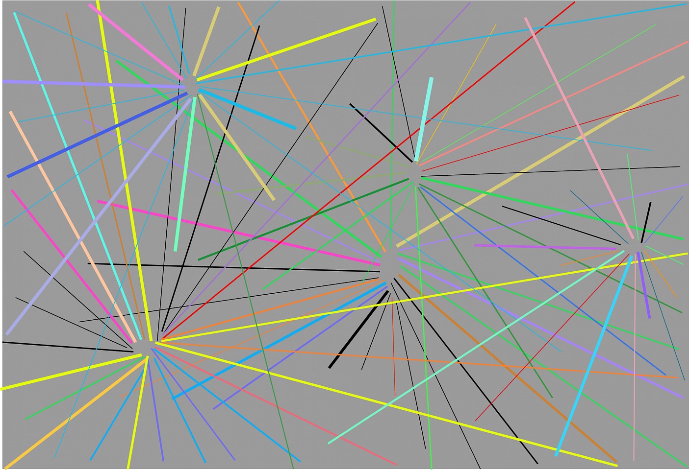 Dane Albert, Color Sticks #1, 2023
Acrylic on canvas (Concept), 48 x 72 in. (121.9 x 182.9 cm)
Series of colored lines and shapes in multiple configurations
DA.2023.sticks-001