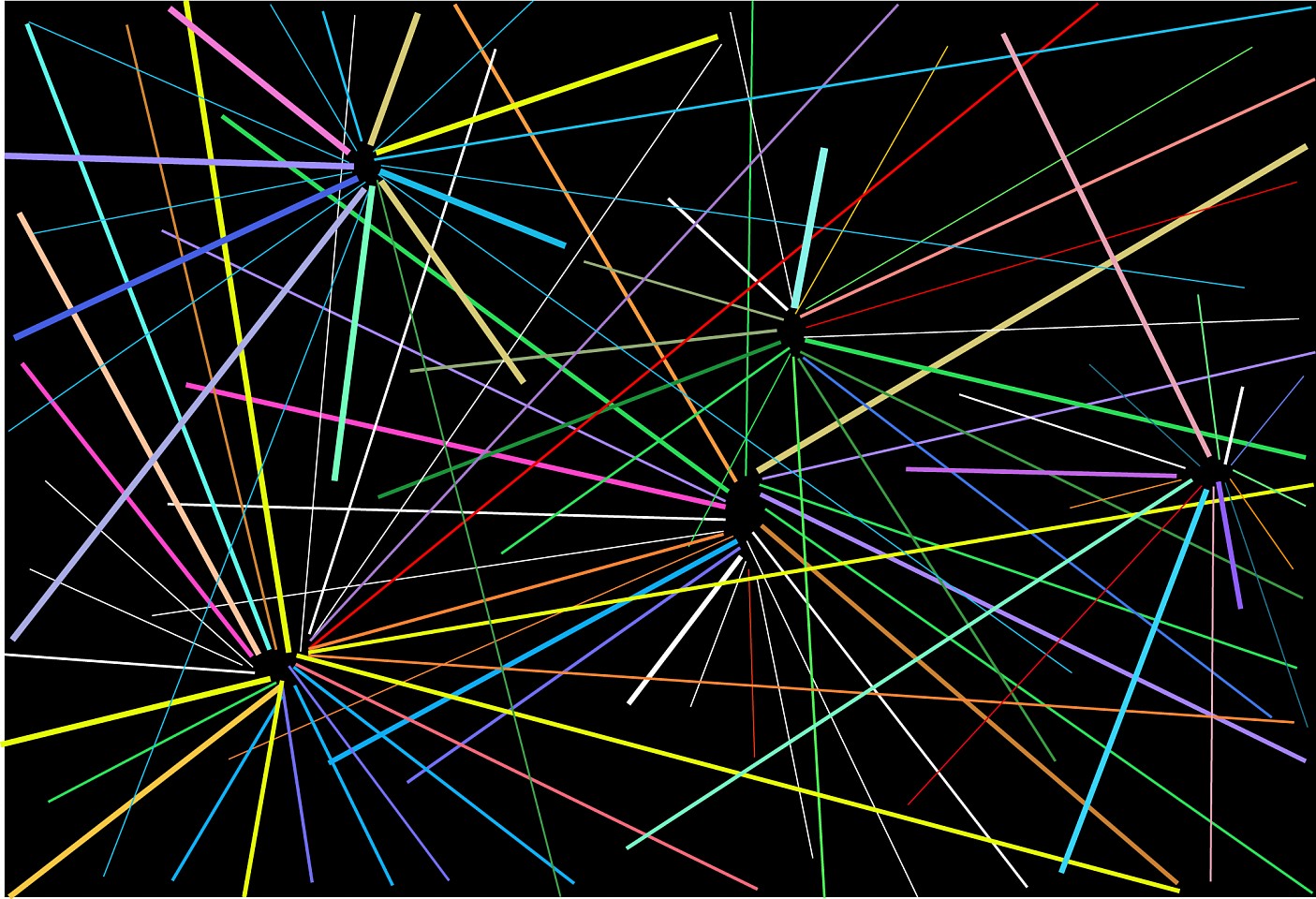 Dane Albert, Color Sticks #1 Night, 2023
Acrylic on canvas (Concept), 48 x 72 in. (121.9 x 182.9 cm)
Series of colored lines and shapes in multiple configurations
DA.2023.sticks-001-night