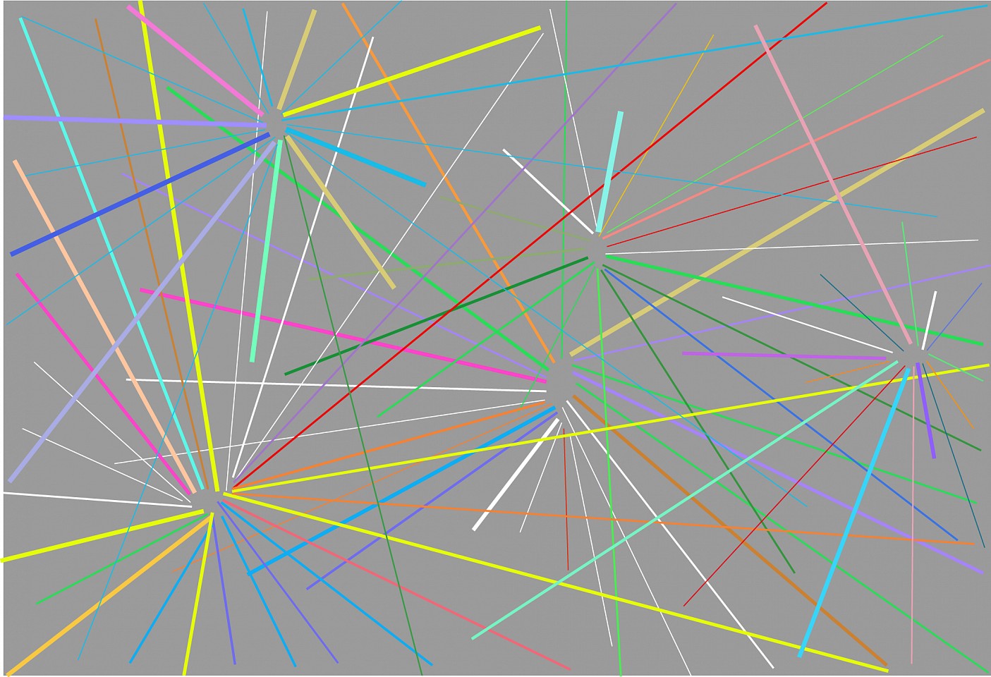 Dane Albert, Color Sticks #1 Whitelines, 2023
Acrylic on canvas (Concept), 48 x 72 in. (121.9 x 182.9 cm)
Series of colored lines and shapes in multiple configurations
DA.2023.sticks-001-whiteline