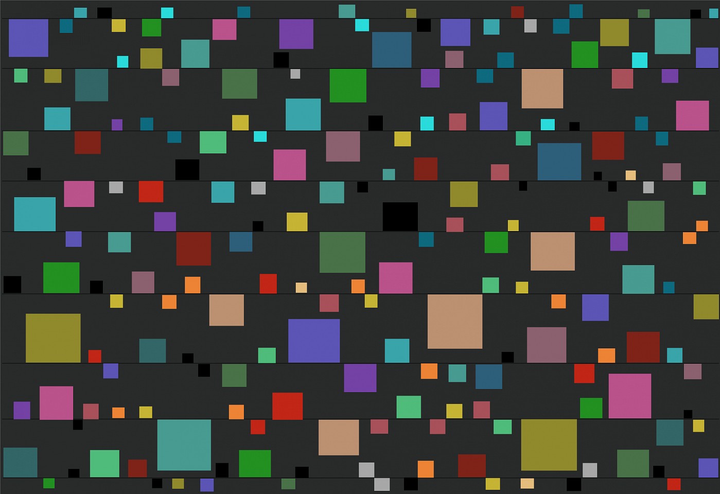 Dane Albert, Color Blocks #27 Night, 2023
Acrylic on canvas (Concept), 48 x 60 in. (121.9 x 152.4 cm)
Series of colored blocks in multiple configurations
DA.cb-2023-027-night