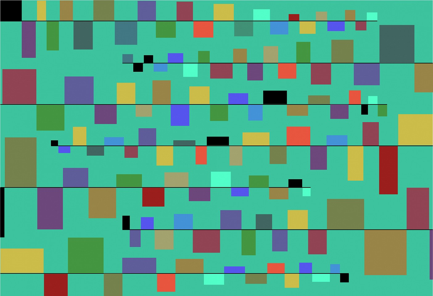 Dane Albert, Color Blocks #29 Dusk, 2023
Acrylic on canvas (Concept), 48 x 60 in. (121.9 x 152.4 cm)
Series of colored blocks in multiple configurations
DA.cb-2023-029-dusk