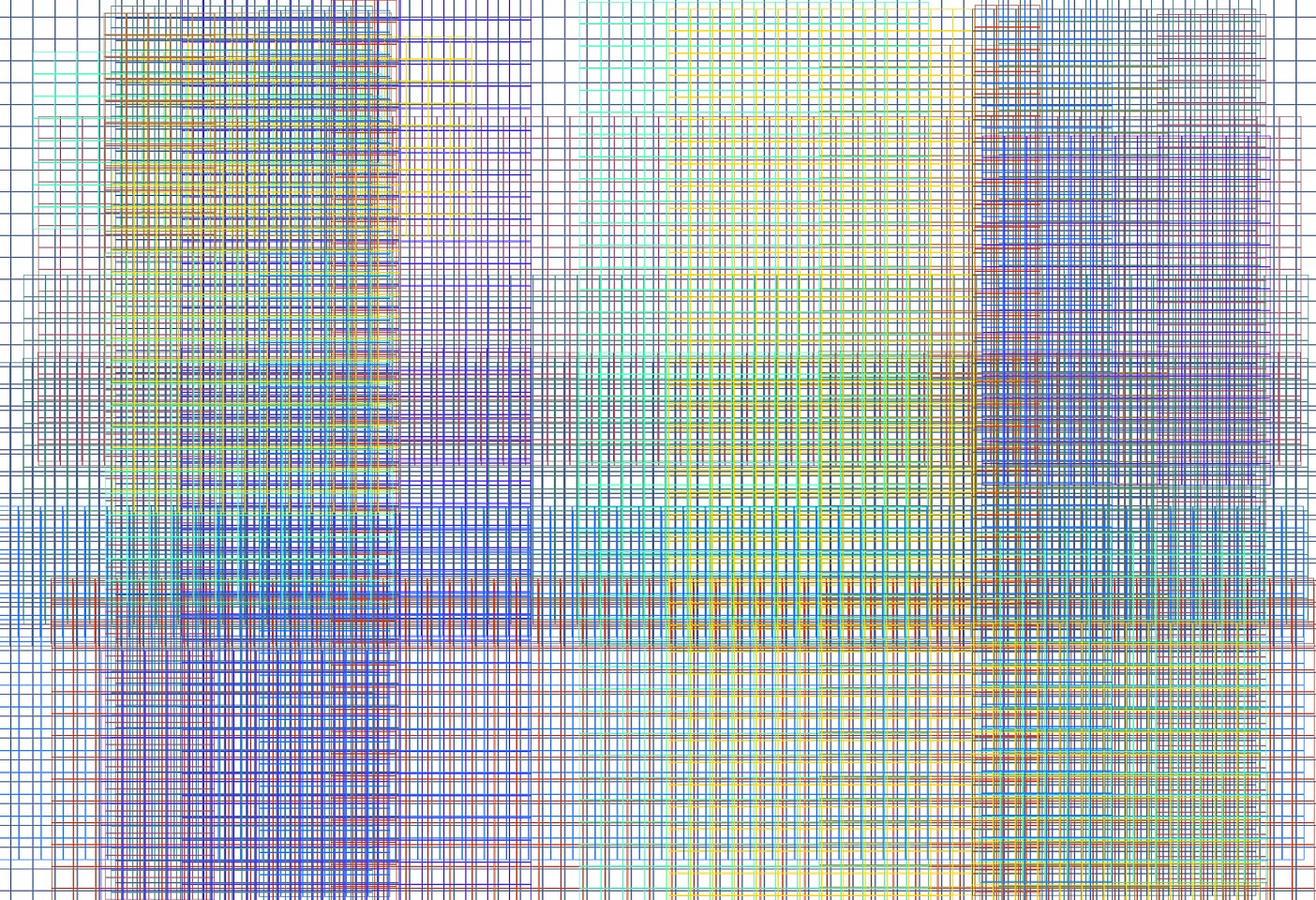 Dane Albert, Color Blocks #31 Lines, 2023
Acrylic on canvas (Concept), 48 x 60 in. (121.9 x 152.4 cm)
Series of colored blocks in multiple configurations
DA.cb-2023-031-lines