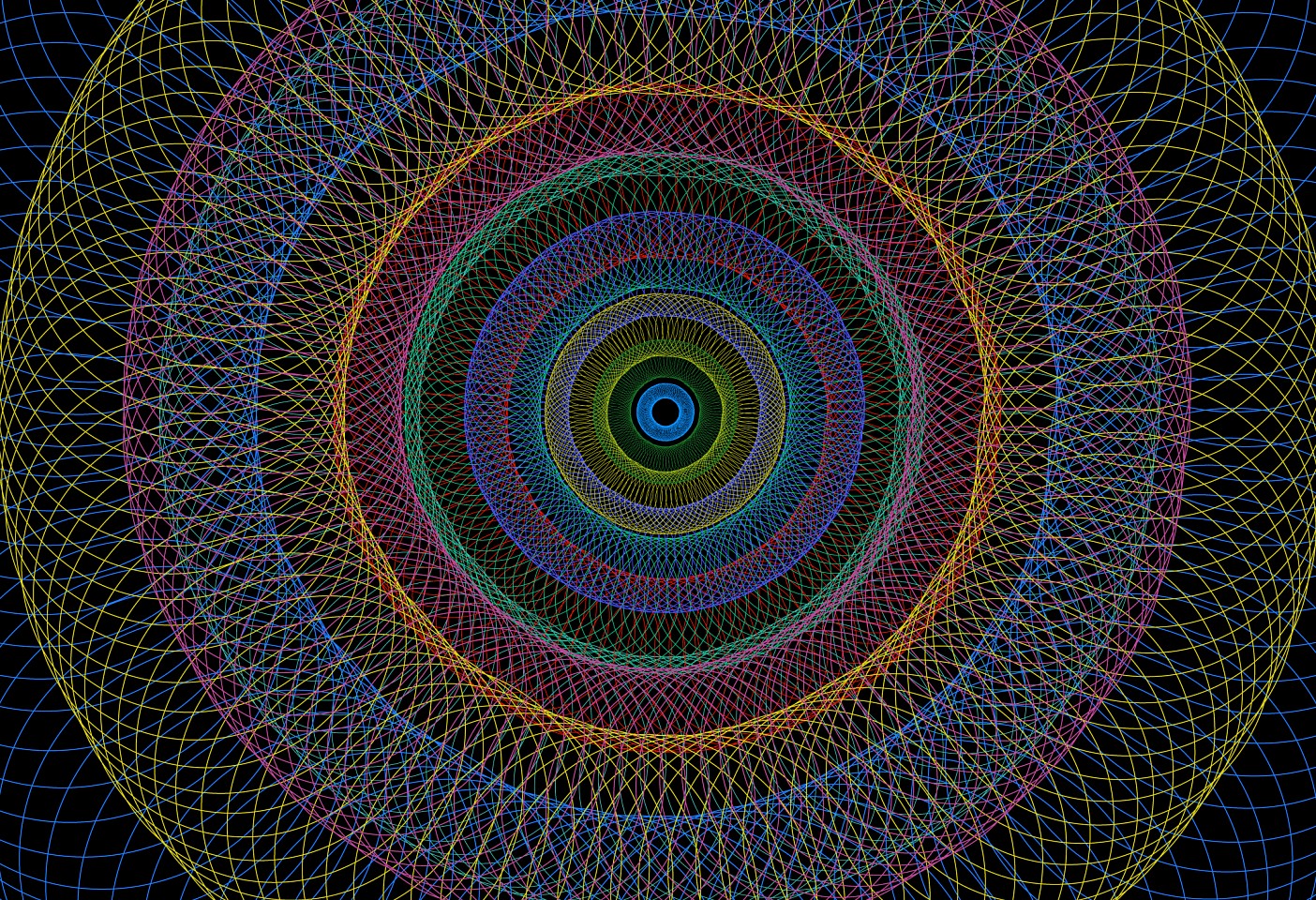 Dane Albert, Circles #36 Night, 2023
Acrylic on canvas (Concept), 48 x 72 in. (121.9 x 182.9 cm)
Series of colored lines and shapes in multiple configurations
DA.2023-036-night