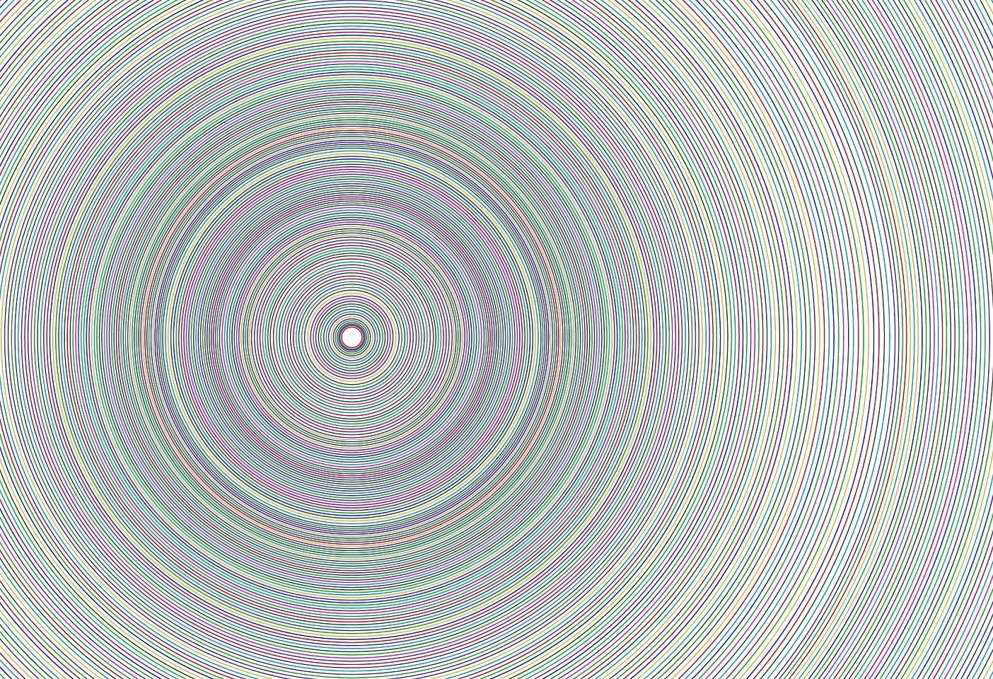 Dane Albert, Circles #40 Multi-Color, 2023
Acrylic on canvas (Concept), 48 x 72 in. (121.9 x 182.9 cm)
Series of colored lines and shapes in multiple configurations
DA.2023-040-multicolor