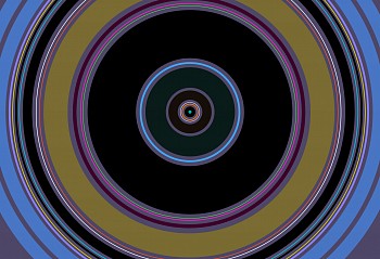 Dane Albert - C I R C L E S: Circles #46 Night, 2023