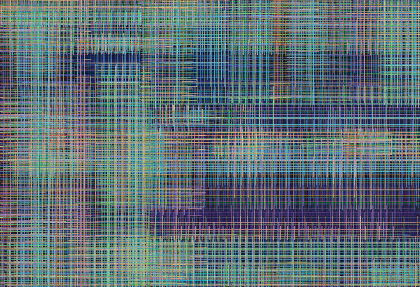 Dane Albert, Color Blocks #43 Night Lines, 2023
Acrylic on canvas (Concept), 48 x 72 in. (121.9 x 182.9 cm)
Series of colored blocks in multiple configurations
DA.cb-2023-043-night-lines