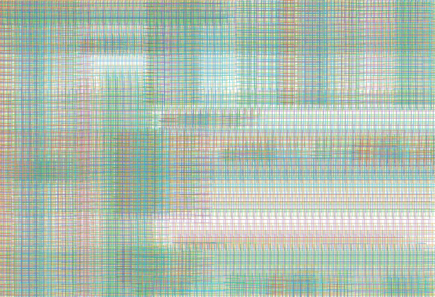 Dane Albert, Color Blocks #43 Lines, 2023
Acrylic on canvas (Concept) © 2024 Dane Albert, 48 x 72 in. (121.9 x 182.9 cm)
Series of colored blocks in multiple configurations
DA.cb-2023-043-lines