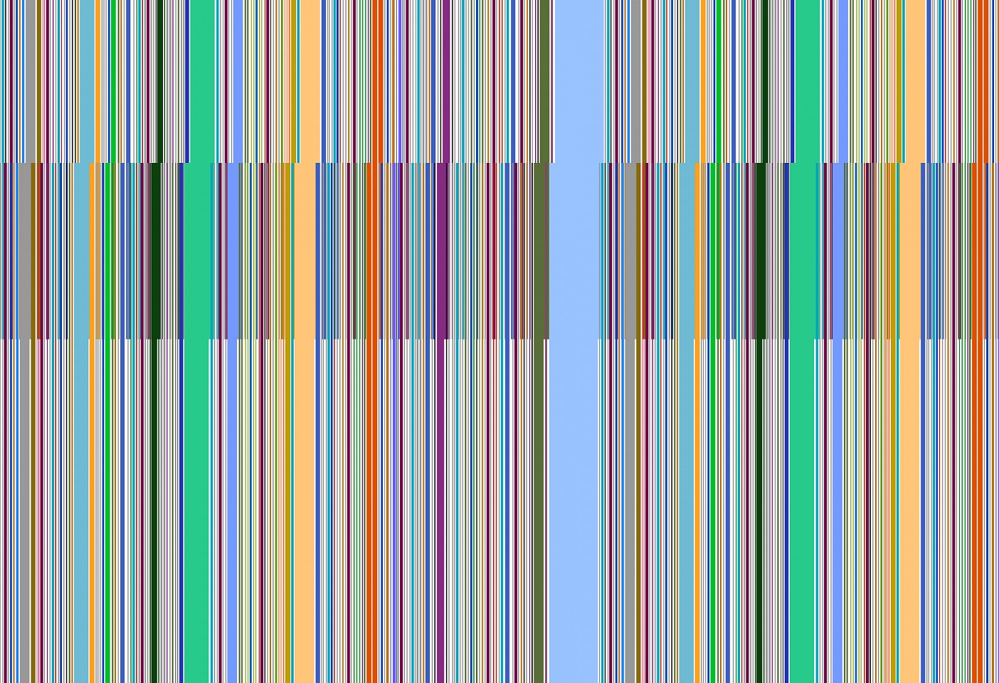 Dane Albert, Color Sticks #35, 2023
Acrylic on canvas (Concept), 48 x 72 in. (121.9 x 182.9 cm)
Series of colored lines and shapes in multiple configurations
DA.2023.sticks-035