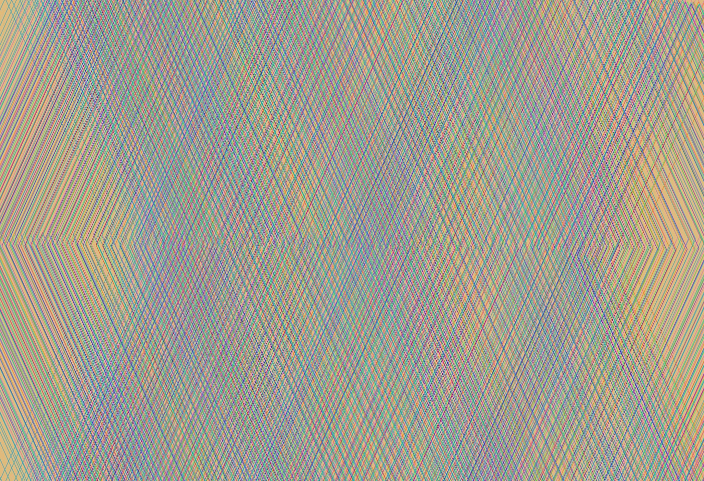 Dane Albert, Color Blocks #53 Dusk (lines), 2024
Acrylic on canvas (Concept) © 2024 Dane Albert, 48 x 72 in. (121.9 x 182.9 cm)
Series of colored blocks in multiple configurations
DA.cb-2024-053-dusk-lines