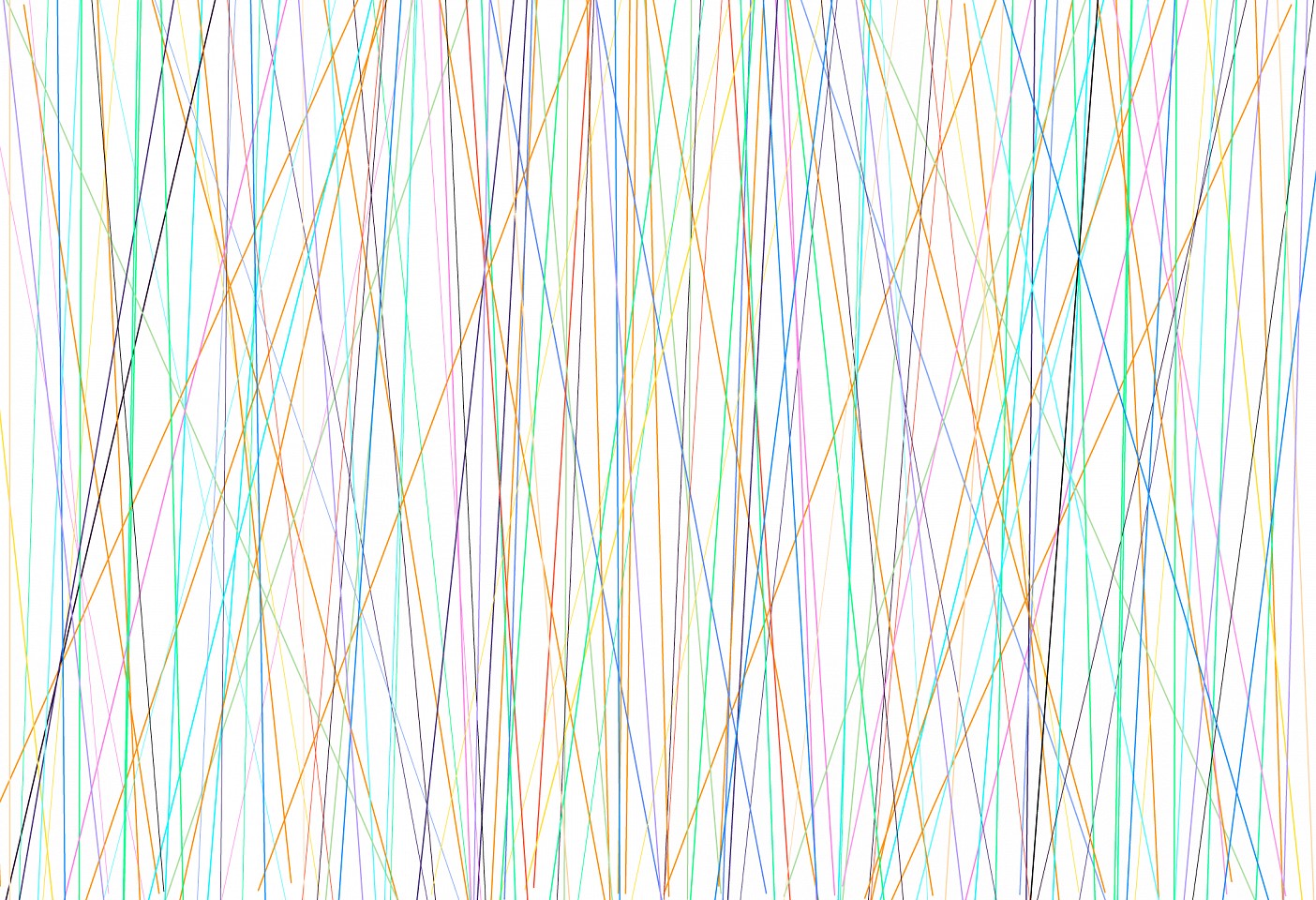 Dane Albert, Color Sticks #50, 2024
Acrylic on canvas (Concept) © 2024 Dane Albert, 48 x 72 in. (121.9 x 182.9 cm)
Series of colored lines and shapes in multiple configurations
DA.2024.sticks-050