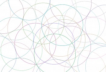 Dane Albert - C I R C L E S: Circles #73 Lines, 2024