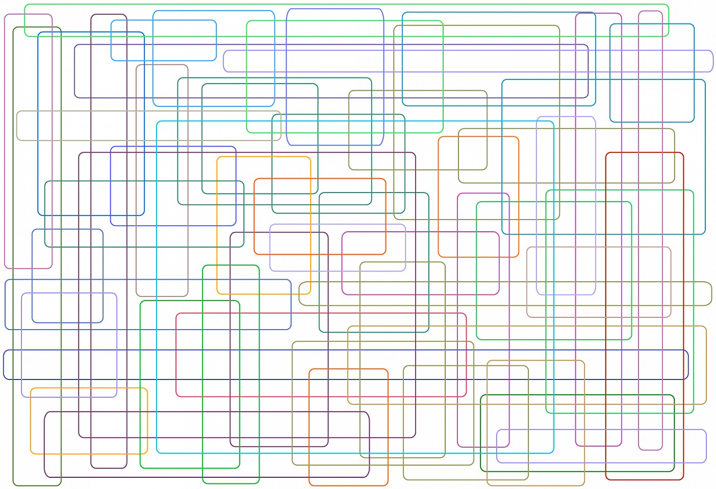 Dane Albert, Color Bars #40 Lines, 2024
Acrylic on canvas (Concept), 48 x 72 in. (121.9 x 182.9 cm)
Series of colored lines and shapes in multiple configurations
DA.2024.bars-040-lines