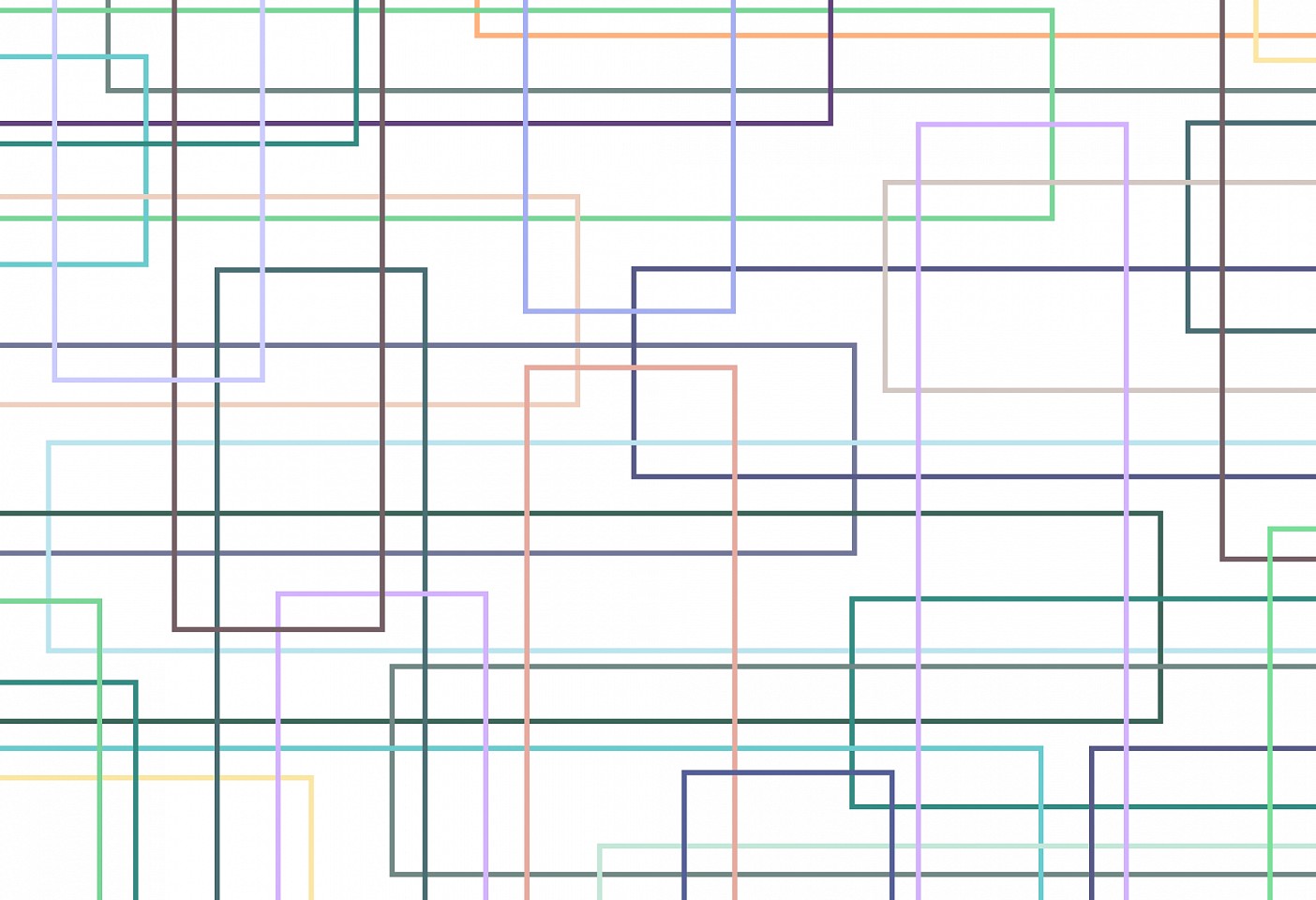 Dane Albert, Color Blocks #81 Lines, 2024
Acrylic on canvas (Concept), 48 x 72 in. (121.9 x 182.9 cm)
Series of colored blocks in multiple configurations
DA.cb-2024-081-lines