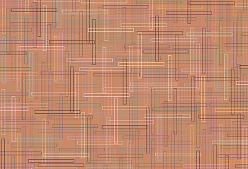 Dane Albert - C O L O R B A R S: Color Bars #50 Dusk Lines, 2024